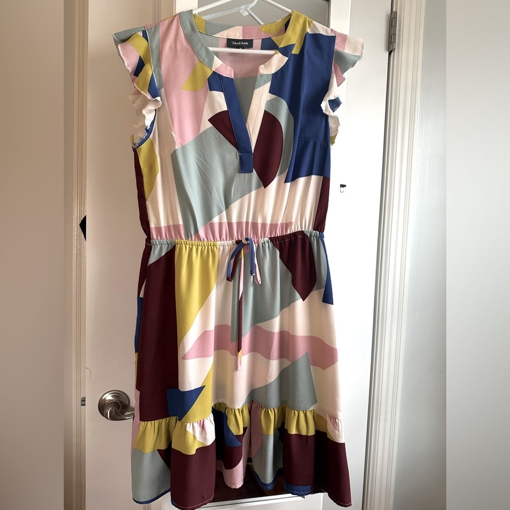 ModCloth “As You Love It” ruffle dress